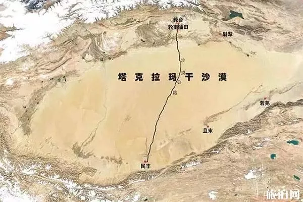 塔里木<a href='/jingdian/32992' target=_blank>沙漠公路</a>起點跟終點在哪里 塔里木沙漠公路起點跟終點在哪里